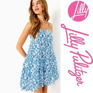 NWT Lilly Pulitzer Alessia Dress RESORT WHITE SHELL COLLECTOR